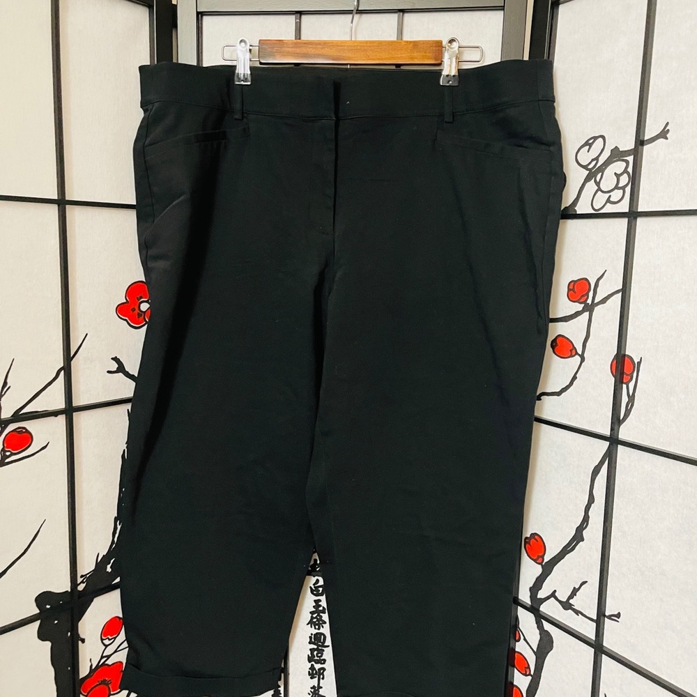 Black Capri pants from Lane Bryant